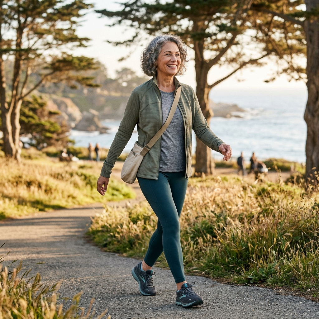 Volwassene die een actieve routine vasthoudt